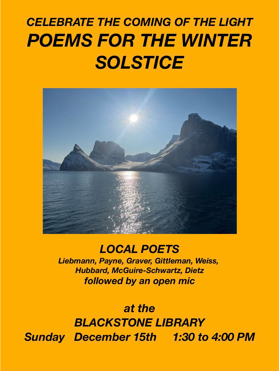 December 15: Poems for the Winter&nbsp;Solstice